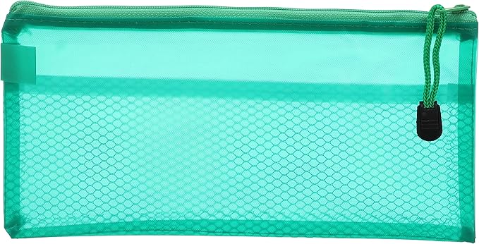 Fabric pencil case with zipper