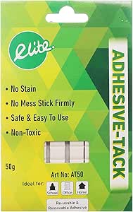 Elite At50 Adhesive-Tack 50 G - White